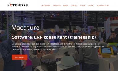 Schermafbeelding van extendas.com
