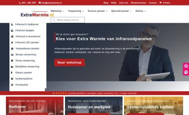 Schermafbeelding van extrawarmte.nl