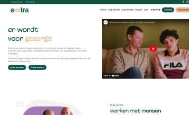 Schermafbeelding van exxtra.be