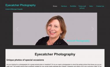 Schermafbeelding van eyecatcherphotography.nl