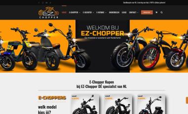 Schermafbeelding van ez-chopper.nl