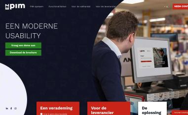 Schermafbeelding van ez-pim.nl
