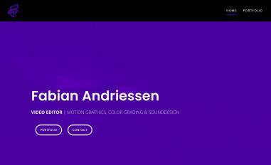 Schermafbeelding van fabianmediaproducties.nl