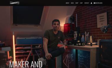 Schermafbeelding van fabricated.nl