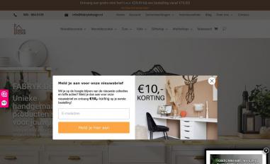 Schermafbeelding van fabrykdesign.nl