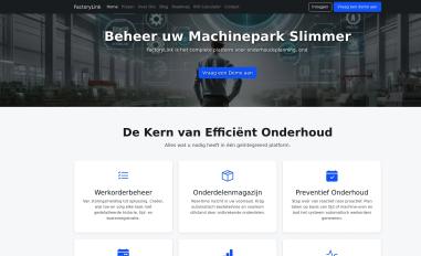 Schermafbeelding van factorylink.nl