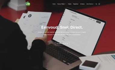 Schermafbeelding van facturu.nl