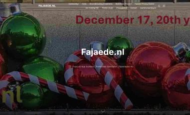 Schermafbeelding van fajaede.nl