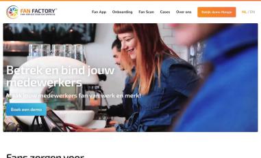Schermafbeelding van fanfactory.nl