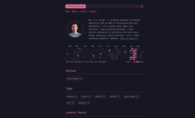 Schermafbeelding van farzad.eu