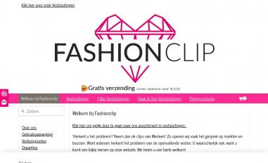 Schermafbeelding van fashionclip.nl