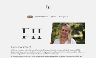 Schermafbeelding van fayhenkence.jouwweb.nl