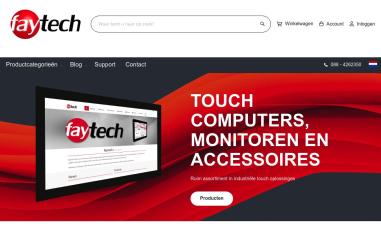 Schermafbeelding van faytech.nl