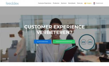 Schermafbeelding van feeddex.nl