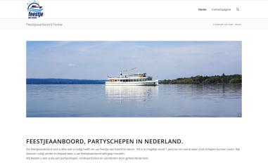 Schermafbeelding van feestjeaanboord.nl