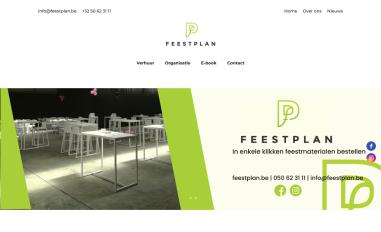 Schermafbeelding van feestplan.be