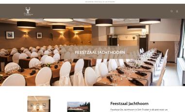 Schermafbeelding van feestzaaljachthoorn.be