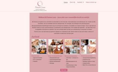 Schermafbeelding van femmaluna.be