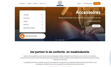 Schermafbeelding van fepatex.nl