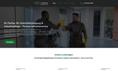 Schermafbeelding van ferman-industrieservice.de
