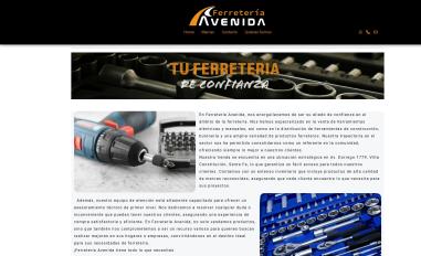 Schermafbeelding van ferreteriaavenida.com