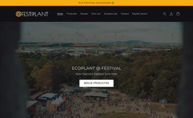Schermafbeelding van festiplant.solar