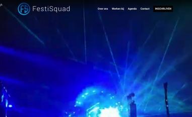 Schermafbeelding van festisquad.nl