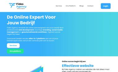 Schermafbeelding van fidesagency.nl