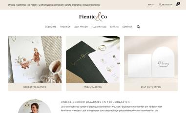 Schermafbeelding van fientje-en-co.nl