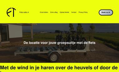 Schermafbeelding van fiets-trailer.nl