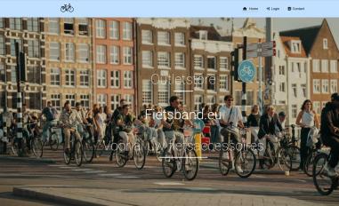 Schermafbeelding van fietsband.eu