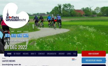 Schermafbeelding van fietselfstedentocht.frl