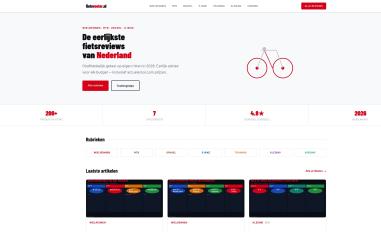 Schermafbeelding van fietsvoeter.nl