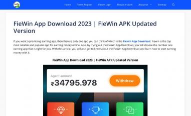 Schermafbeelding van fiewinapp.com