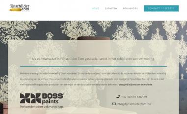Schermafbeelding van fijnschildertom.be