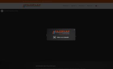 Schermafbeelding van filcoflex.com