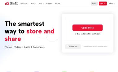 Schermafbeelding van files.fm