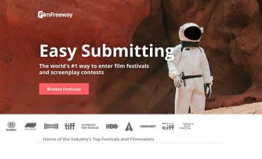 Schermafbeelding van filmfreeway.com