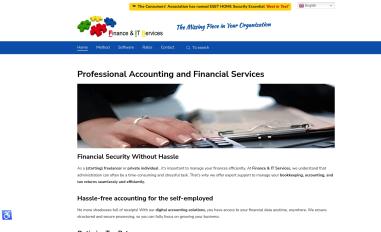 Schermafbeelding van financeanditservices.nl