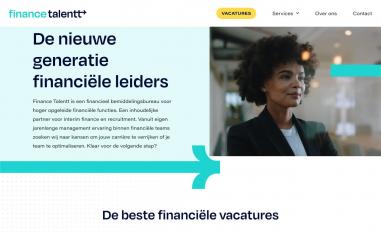 Schermafbeelding van financetalentt.nl