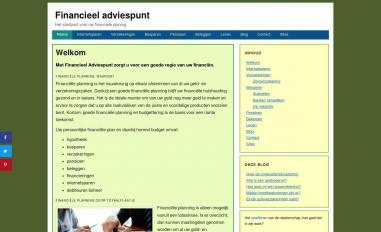 Schermafbeelding van financieeladviespunt.nl