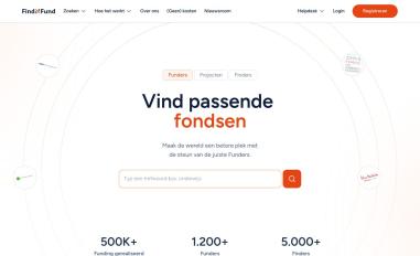 Schermafbeelding van findnfund.com