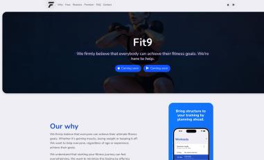 Schermafbeelding van fit9.nl