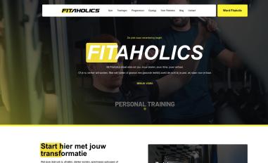 Schermafbeelding van fitaholics-gym.com