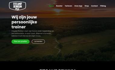 Schermafbeelding van fitcamprenkum.nl