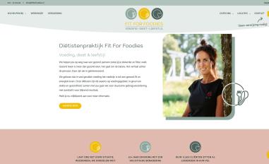 Schermafbeelding van fitforfoodies.nl