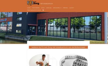 Schermafbeelding van fitmetzorg.nl