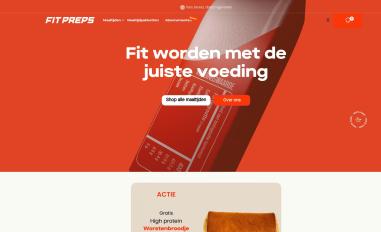 Schermafbeelding van fitpreps.nl