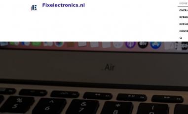 Schermafbeelding van fixelectronics.nl