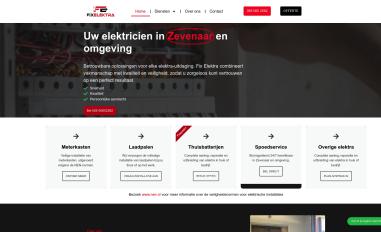 Schermafbeelding van fixelektra.nl